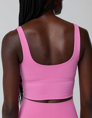OFFLINE By Aerie Real Me Low Key Longline Sports Bra