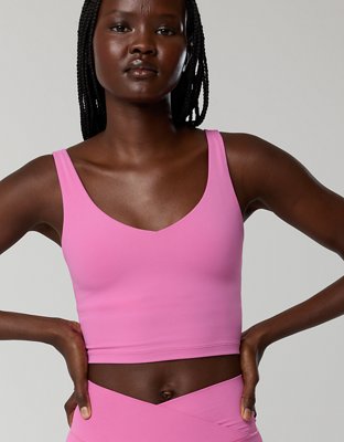 OFFLINE By Aerie Real Me Low Key Longline Sports Bra from American Eagle - $27.96