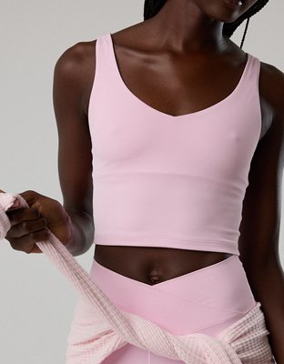 OFFLINE By Aerie Real Me Low Key Longline Sports Bra