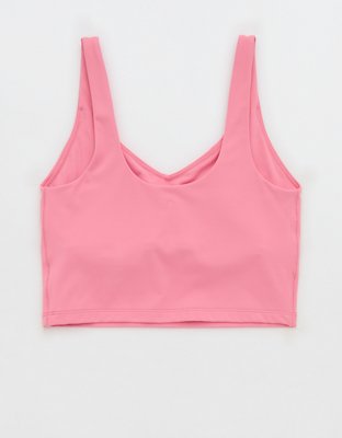OFFLINE By Aerie Real Me Low Key Longline Sports Bra