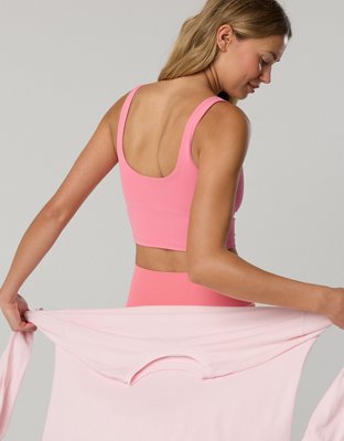 OFFLINE By Aerie Real Me Low Key Longline Sports Bra
