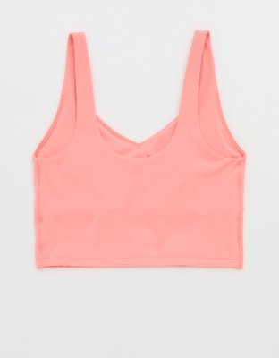 OFFLINE By Aerie Real Me Low Key Longline Sports Bra