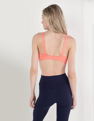 OFFLINE By Aerie The Hugger Bra Deportivo con Escote V