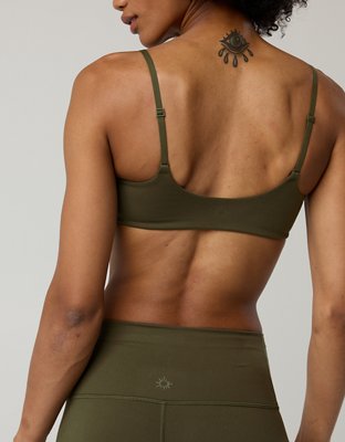 OFFLINE By Aerie The Hugger Curved Band Sports Bra