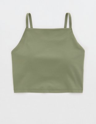 OFFLINE By Aerie Real Me Apron Longline Sports Bra