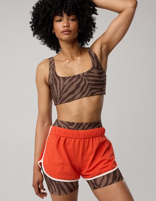 OFFLINE By Aerie Stripe Rib Classic Sports Bra