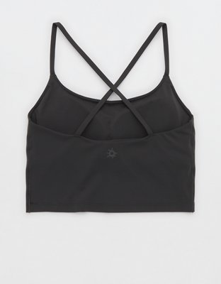 OFFLINE By Aerie Real Me Xtra Strappy Longline Sports Bra