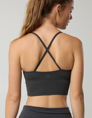 OFFLINE By Aerie Real Me Xtra Strappy Longline Sports Bra