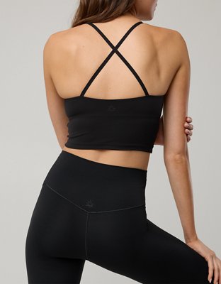 OFFLINE By Aerie Real Me Xtra Strappy Longline Sports Bra