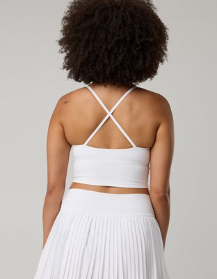 OFFLINE By Aerie Real Me Xtra Strappy Longline Sports Bra