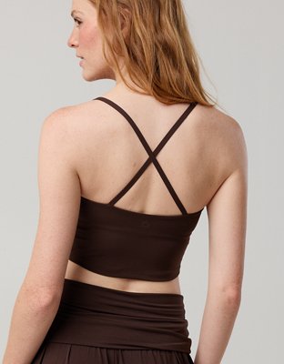 OFFLINE By Aerie Real Me Xtra Strappy Longline Sports Bra