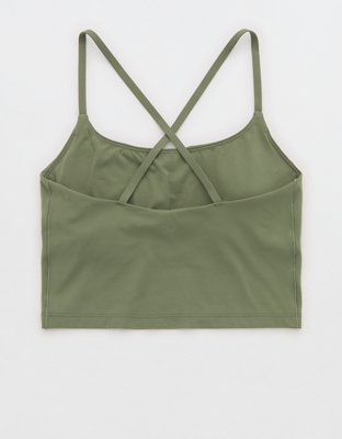 OFFLINE By Aerie Real Me Xtra Strappy Longline Sports Bra