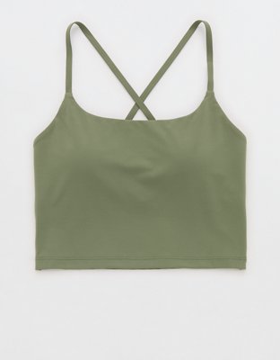 OFFLINE By Aerie Real Me Xtra Strappy Longline Sports Bra