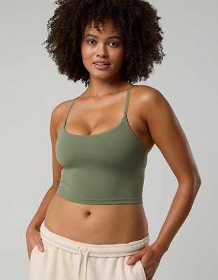 OFFLINE By Aerie Real Me Xtra Strappy Longline Sports Bra