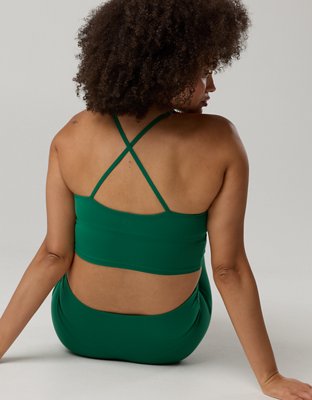 OFFLINE By Aerie Real Me Xtra Strappy Longline Sports Bra