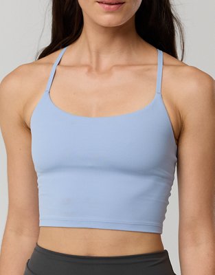 OFFLINE By Aerie Real Me Xtra Strappy Longline Sports Bra