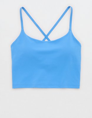 OFFLINE By Aerie Real Me Xtra Strappy Longline Sports Bra