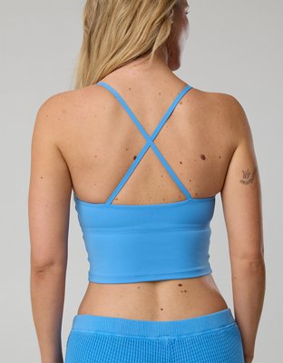 OFFLINE By Aerie Real Me Xtra Strappy Longline Sports Bra