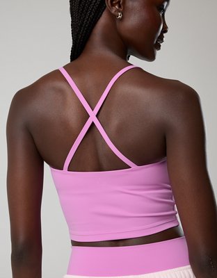 OFFLINE By Aerie Real Me Xtra Strappy Longline Sports Bra