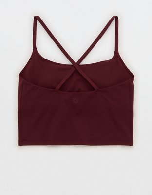 OFFLINE By Aerie Real Me XTRA Strappy Longline Sports Bra