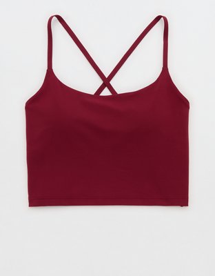 OFFLINE By Aerie Real Me Xtra Strappy Longline Sports Bra