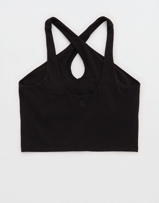 OFFLINE By Aerie Real Me XTRA Criss Cross High Neck Sports Bra