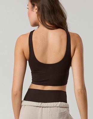 OFFLINE By Aerie Real Me XTRA Criss Cross High Neck Sports Bra