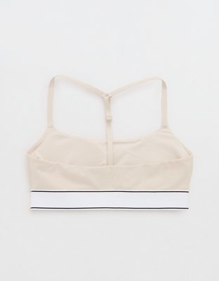 OFFLINE By Aerie The Hugger Logo Elastic Sports Bra