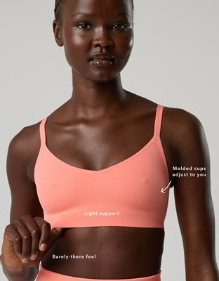 OFFLINE By Aerie Real Me XTRA On-The-Go Bra Deportivo con Escote V Doble
