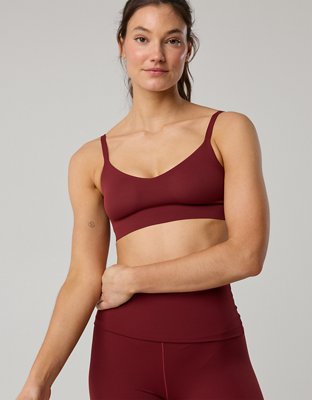 OFFLINE By Aerie Real Me XTRA On-The-Go Double V Sports Bra from American Eagle - $33.71