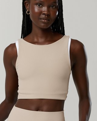 OFFLINE By Aerie Real Me XTRA Rib Switch Up High Neck Sports Bra
