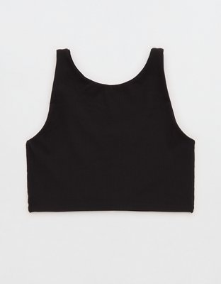 OFFLINE By Aerie Real Me XTRA Rib Switch Up High Neck Sports Bra