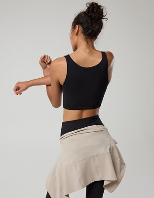 OFFLINE By Aerie Real Me XTRA Rib Switch Up High Neck Sports Bra