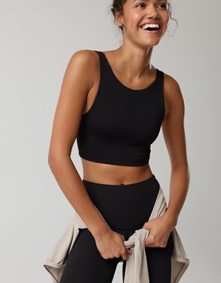 OFFLINE By Aerie Real Me XTRA Rib Switch Up High Neck Sports Bra
