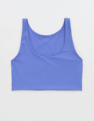 OFFLINE By Aerie Real Me XTRA Rib Switch Up High Neck Sports Bra