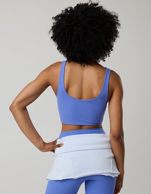 OFFLINE By Aerie Real Me XTRA Rib Switch Up High Neck Sports Bra