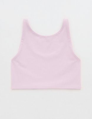 OFFLINE By Aerie Real Me XTRA Rib Switch Up High Neck Sports Bra