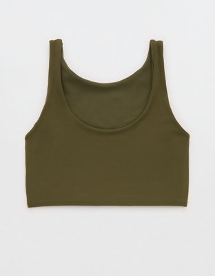 OFFLINE By Aerie Real Me XTRA Rib Switch Up High Neck Sports Bra