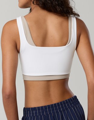 OFFLINE By Aerie Real Me XTRA Rib Switch Up V-Neck Sports Bra