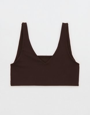 OFFLINE By Aerie Real Me XTRA Rib Switch Up V-Neck Sports Bra