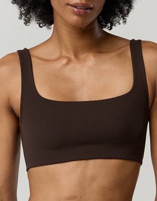 OFFLINE By Aerie Real Me XTRA Rib Switch Up V-Neck Sports Bra