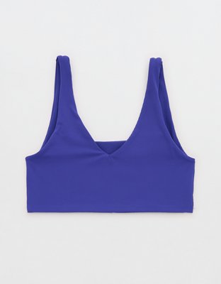 OFFLINE By Aerie Real Me XTRA Rib Switch Up V-Neck Sports Bra