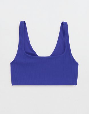 OFFLINE By Aerie Real Me XTRA Rib Switch Up V-Neck Sports Bra
