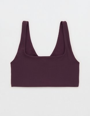 OFFLINE By Aerie Real Me XTRA Rib Switch Up V-Neck Sports Bra