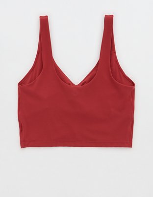 Soutien-gorge de sport long ruché discret Real Me OFFLINE d’Aerie