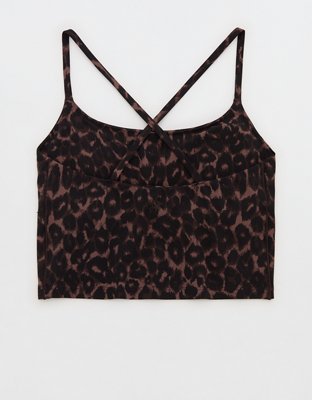 OFFLINE By Aerie Real Me XTRA Strappy Longline Sports Bra