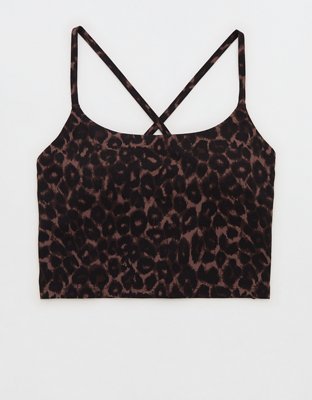 OFFLINE By Aerie Real Me XTRA Strappy Longline Sports Bra