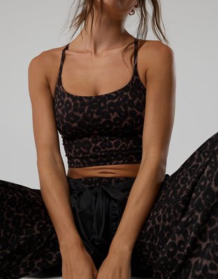 OFFLINE By Aerie Real Me XTRA Strappy Longline Sports Bra