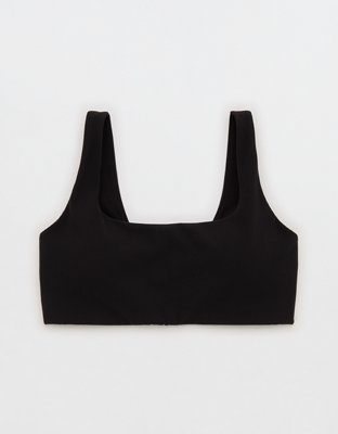 OFFLINE By Aerie Real Me XTRA Ribbed Classic Sports Bra