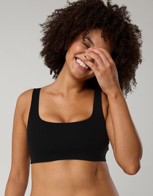 OFFLINE By Aerie Real Me XTRA Ribbed Classic Sports Bra